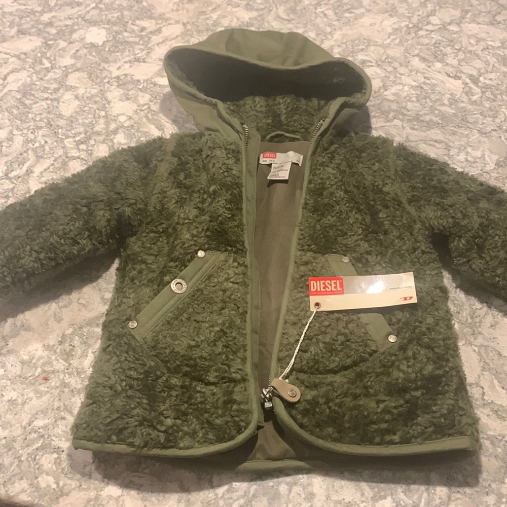 24 months (runs big) diesel jacket